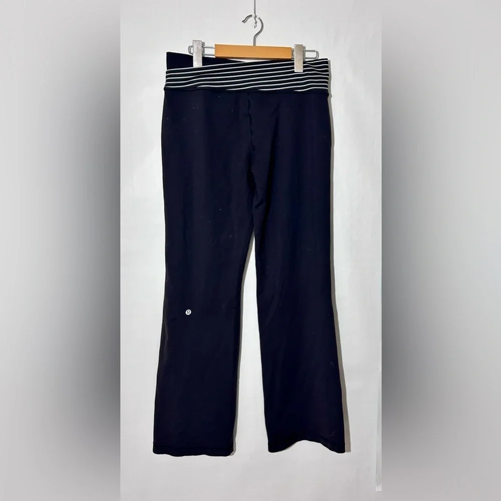 Lululemon Astro Pant Full-On Luon black size 10 gym yoga running